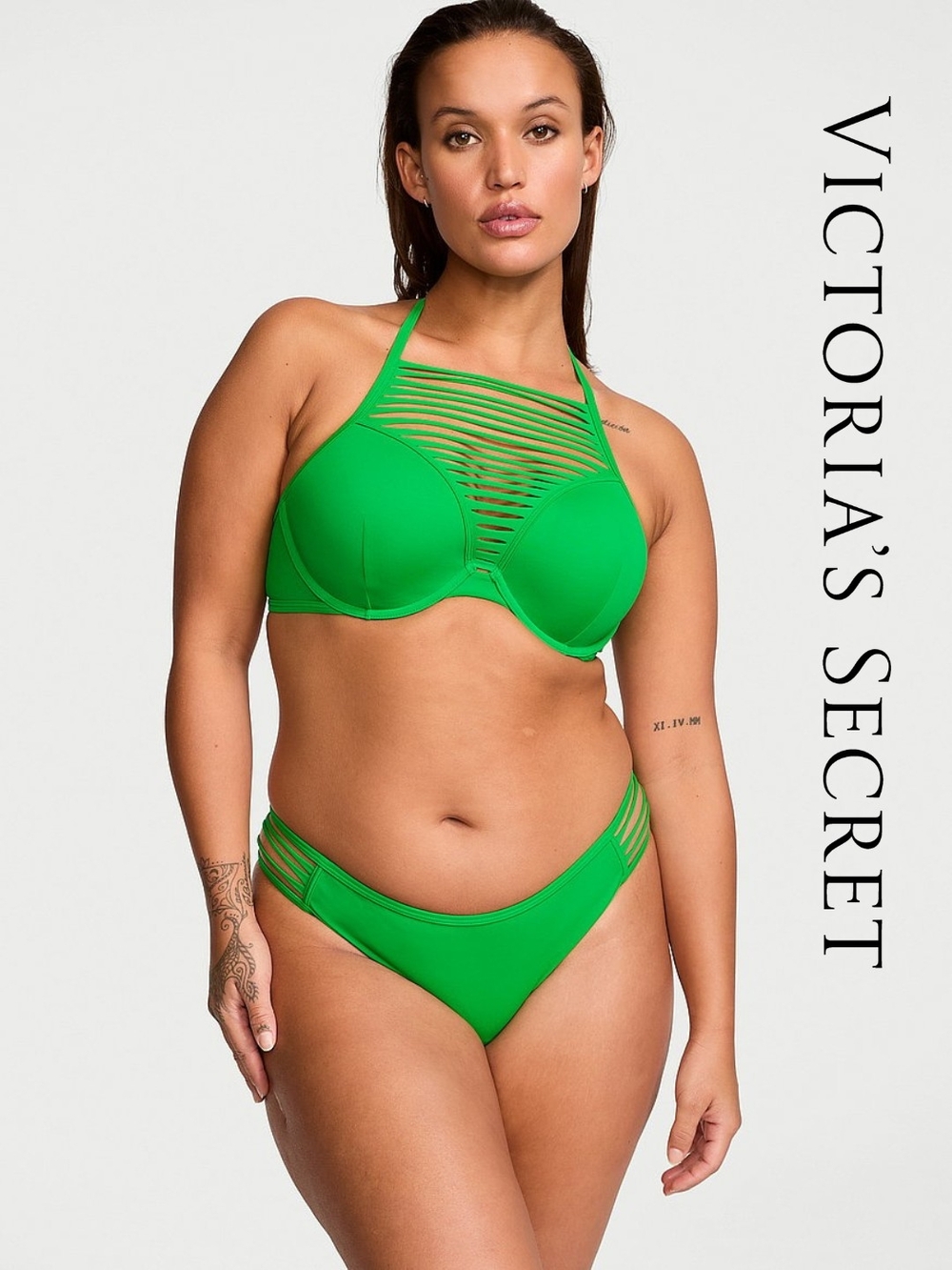 VS Archives Swim Sexy Tee High-Neck Push-Up Bikini Top - 32D